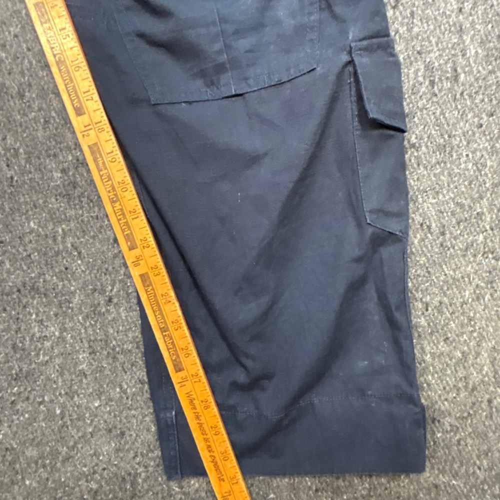 Krydex G3 Tactical Combat Pants 38W Mens Navy Blue Ripstop Cargo Trousers - Picture 10 of 13